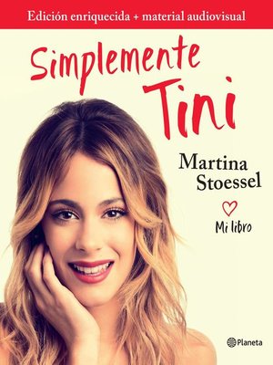 cover image of Simplemente Tini (edición enriquecida con material audiovisual)